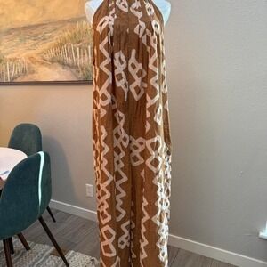 World Market Wide-Leg Printed Jumpsuit – S/M